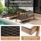 Costway 2/4 PCS Outdoor Chaise Lounge Chair Set with Armrests & 4-Level Backrest for Poolside